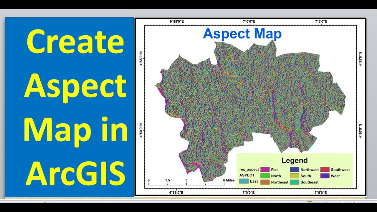 Как создать карту экспозиции в ArcGIS