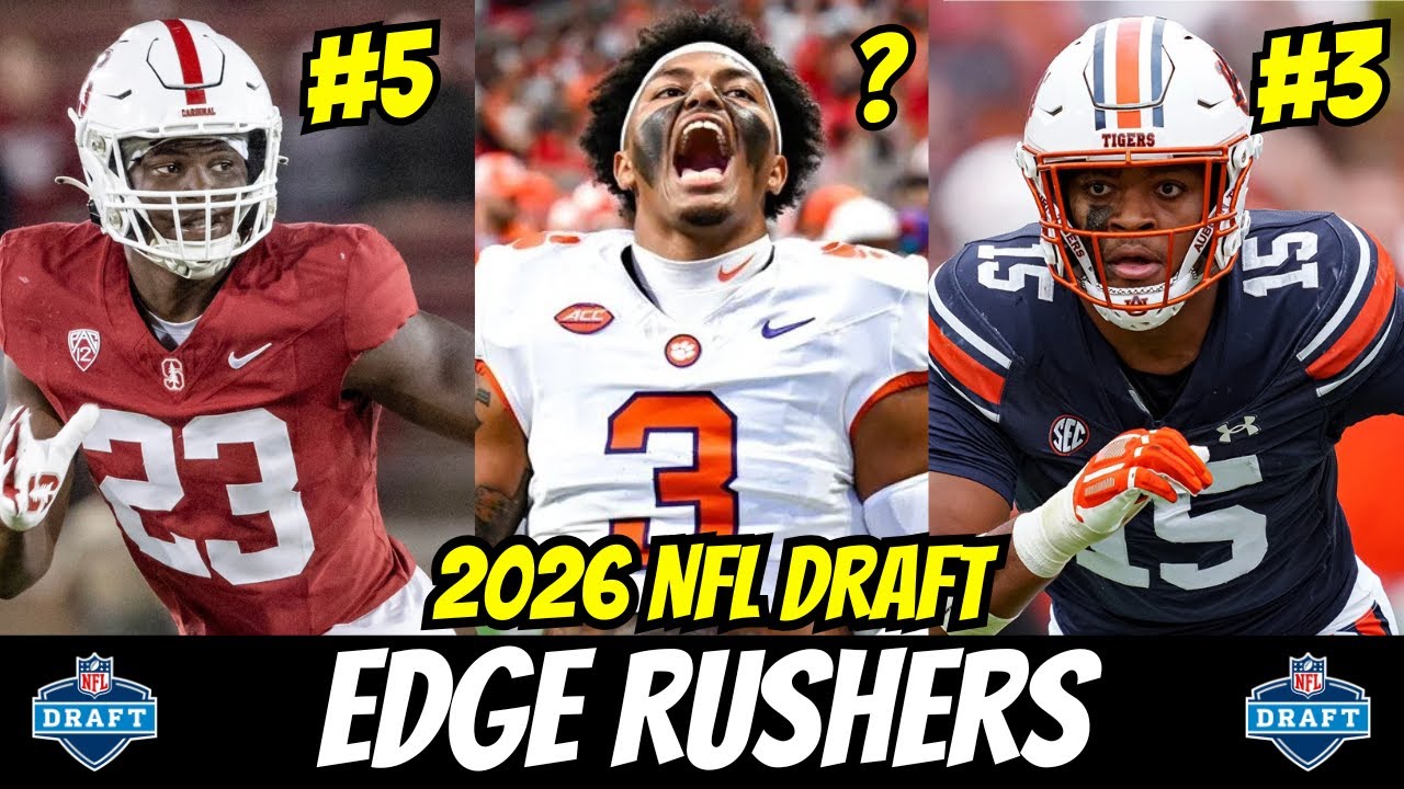 2026 NFL Draft EDGE Rankings | Summer Scouting TOP 10