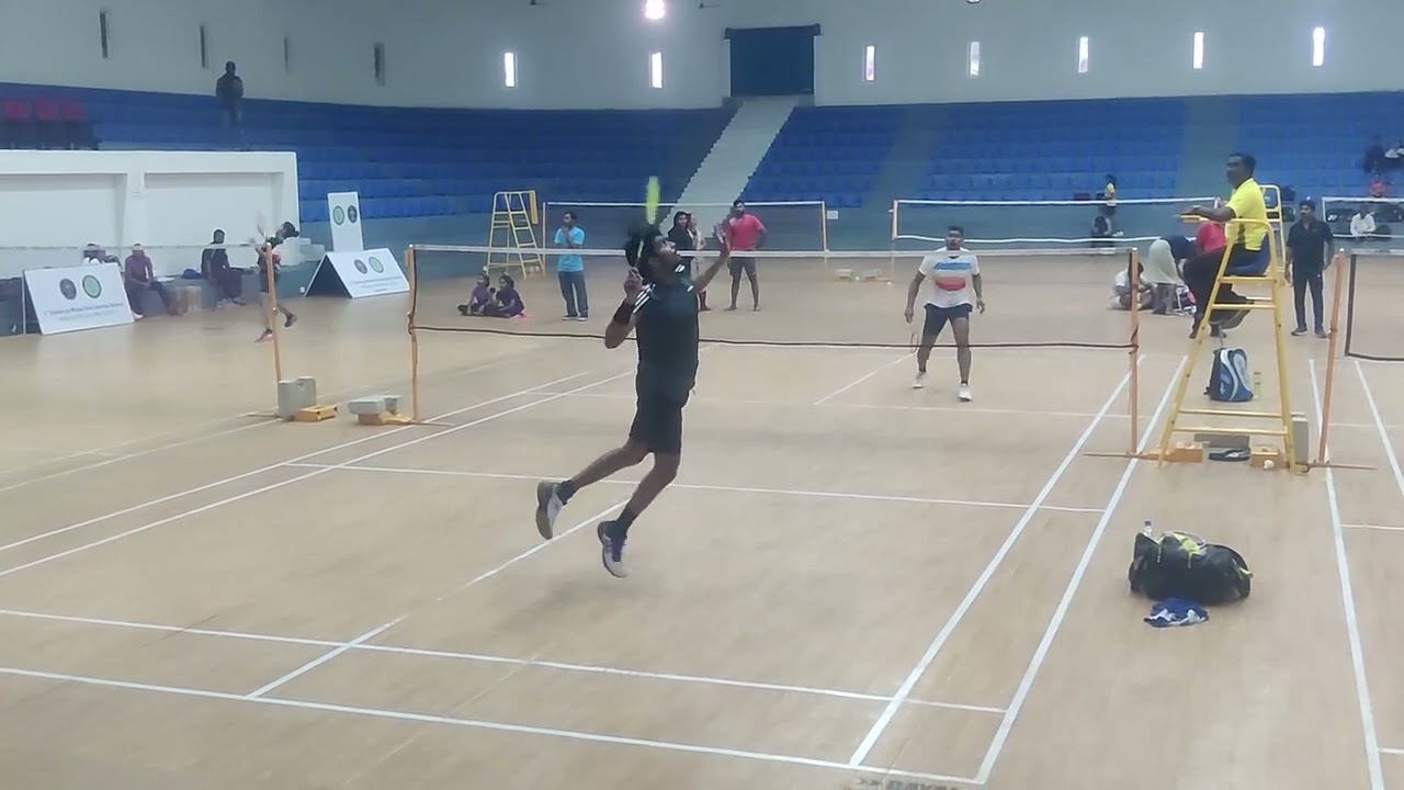 CM CUP singles semifinal Chandra gopi & Kiran mouli set 2