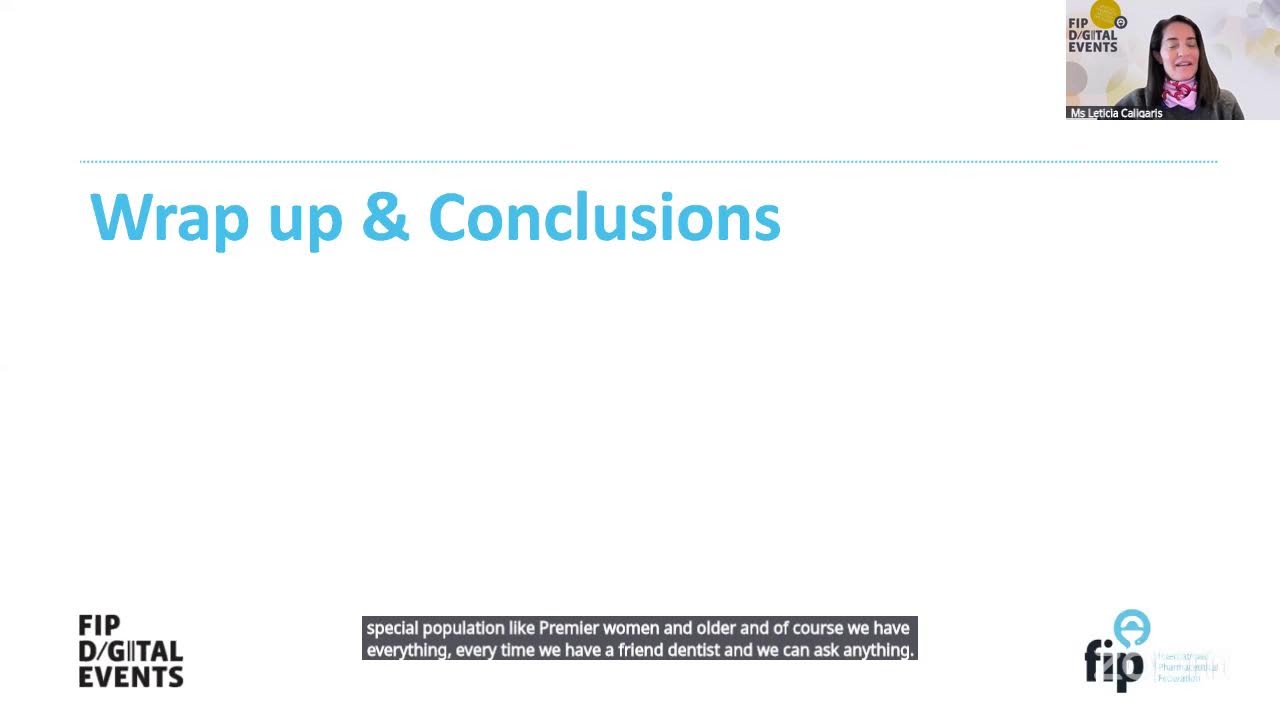 Supporting oral care in pregnancy and older age: The pharmacist&rsquo;s role