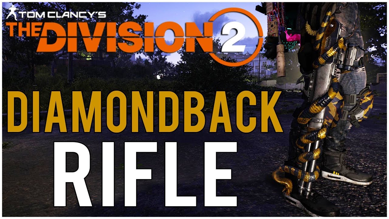 БЕЗУМНО мощная экзотическая винтовка DIAMONDBACK! &mdash; The Division 2