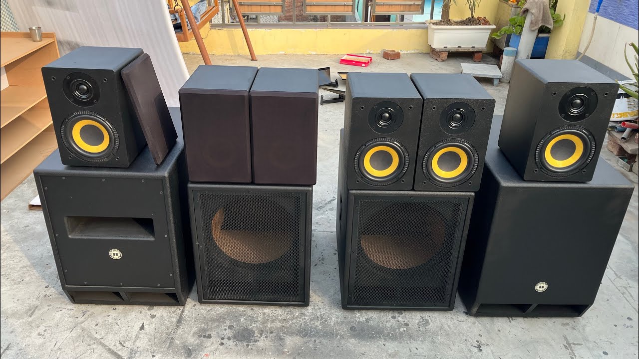 All types subwoofer 🔊 enclosure and book self speaker 🔈 cabinet 