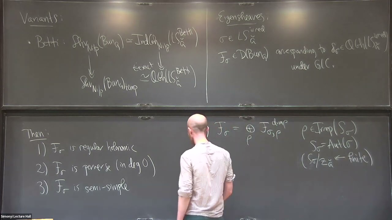 The Geometric Langlands Conjecture - Sam Raskin