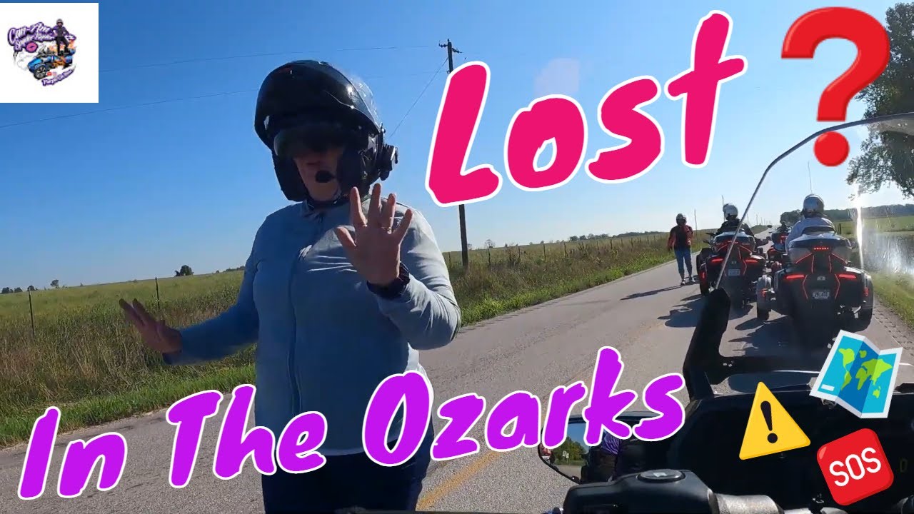 LOST In The Ozarks...SPYDER RALLY...Ladies Group Ride