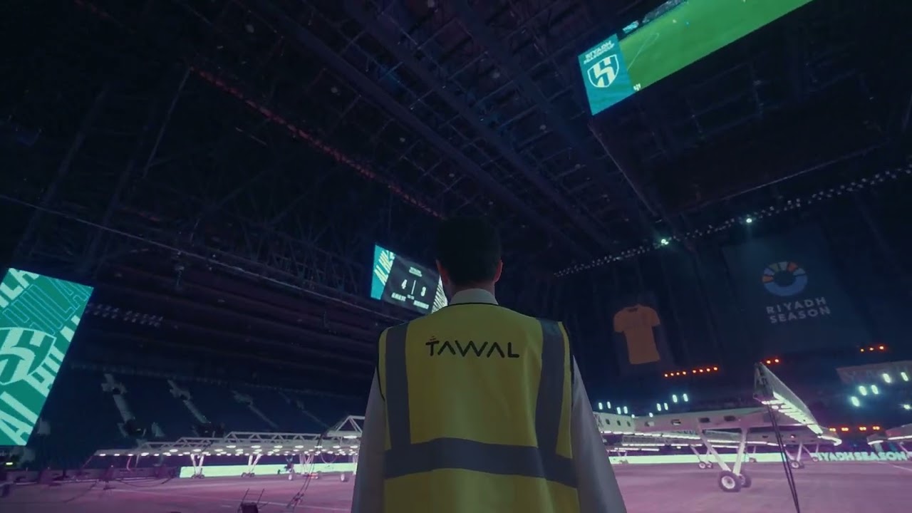 TAWAL's In-Building Solution (IBS) in Kingdom Arena