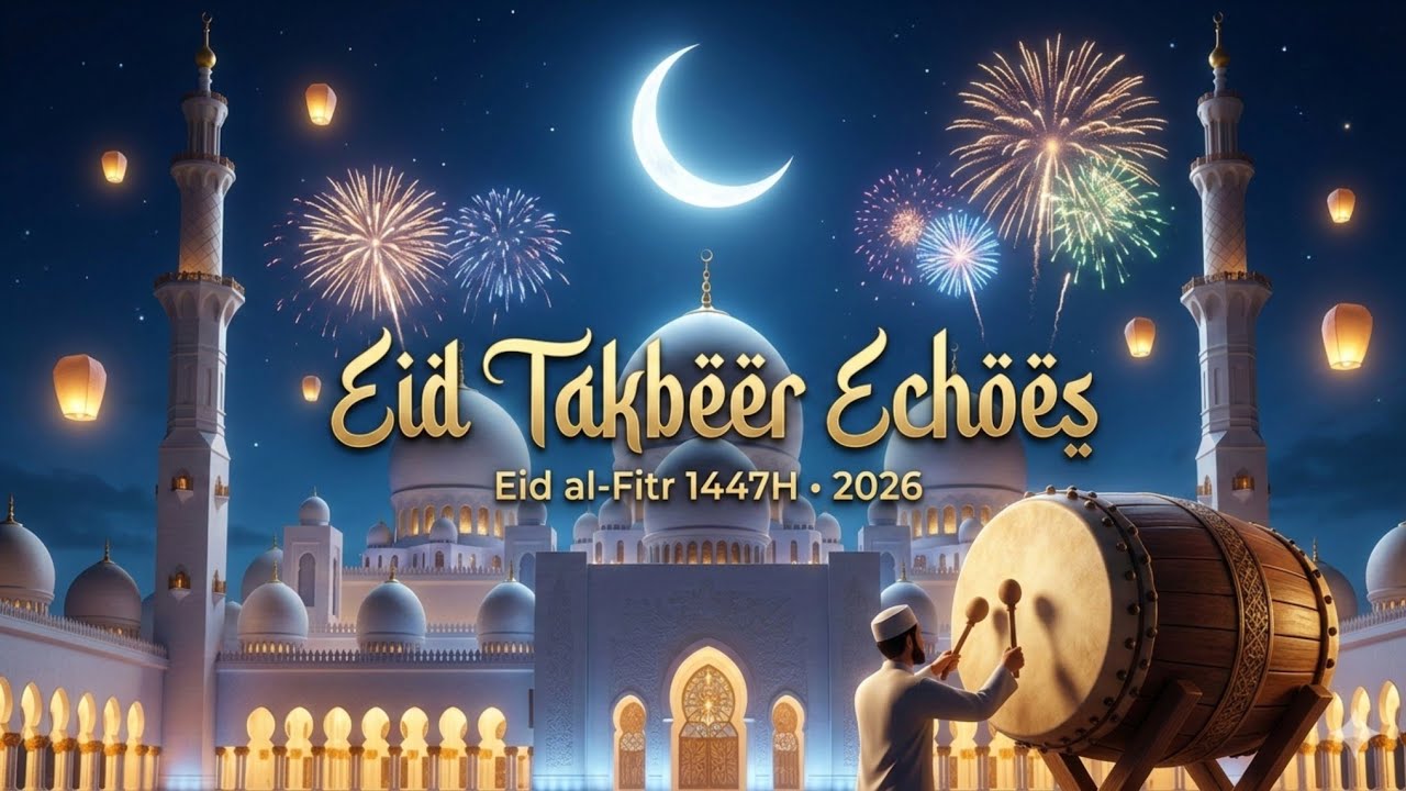 Eid Takbeer Echoes | Beautiful Takbeer Night for Eid al-Fitr 2026