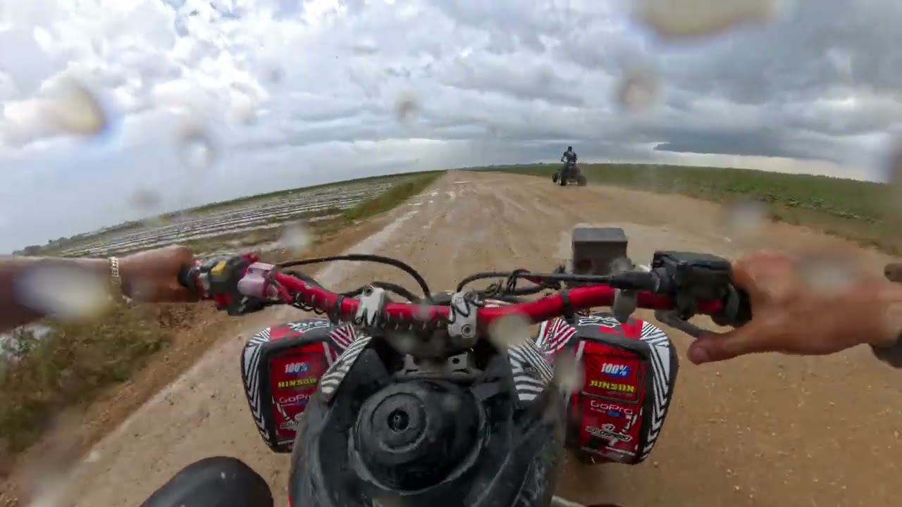 First Video, Braking in my Fully Built Honda TRX 450r