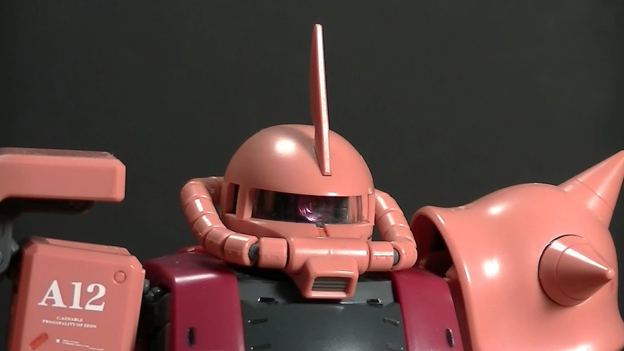 1/100 Master Grade MS-06S Zaku II Commander Type Ver. 2.0 (Char Aznable Custom) Review