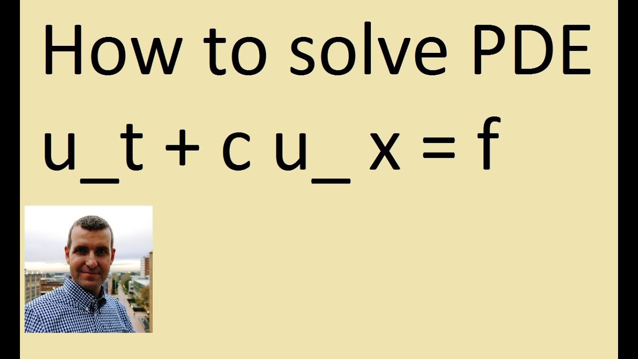 How to solve inhomogeneous transport PDE