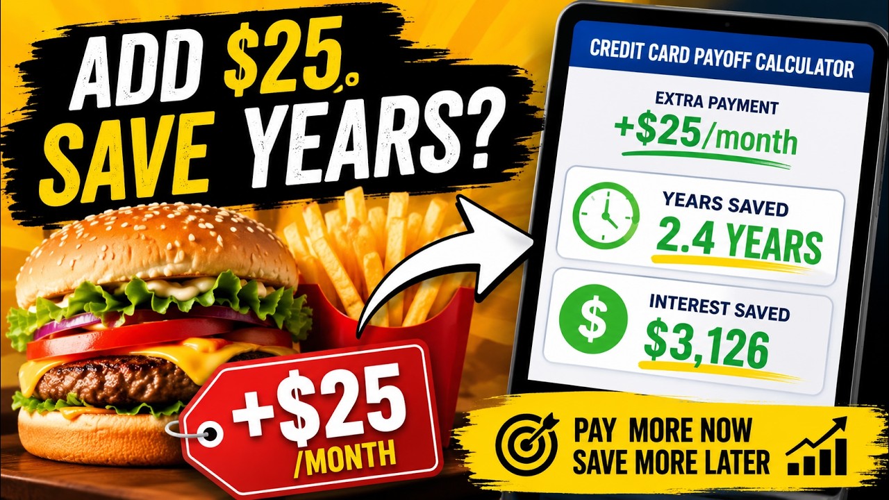 YOUR DEBT EXIT STRATEGY.  Watch in a loop.  Save Thousands and Get Debt Free Years Sooner.