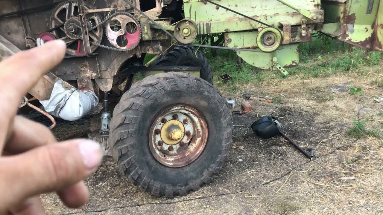 🆘Комбайн Нива СК-5,Заміна задньої балки.Подрібнювач соломи від іномарки😱👍