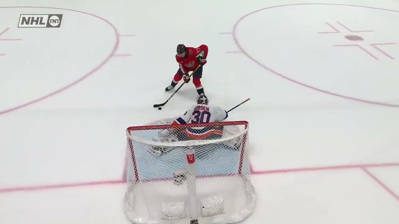 Ilya Sorokin's great save in shootout vs Oshie (29 mar 2023)
