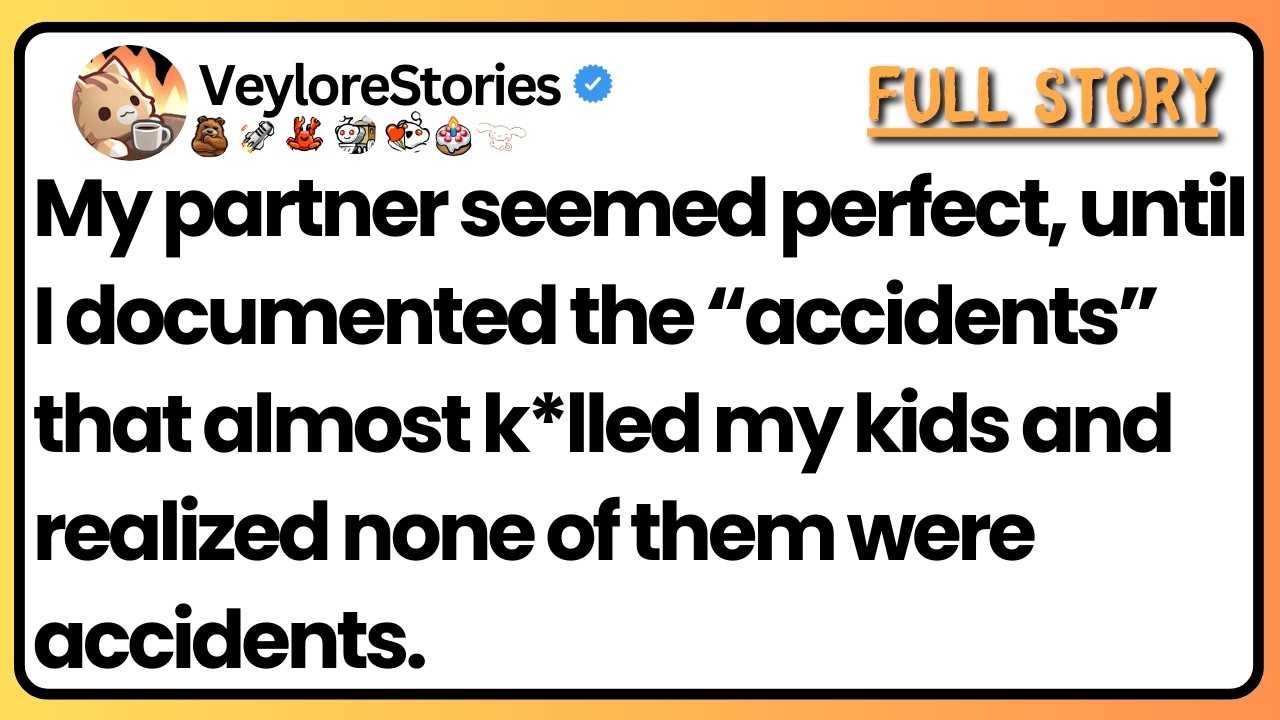 When did you understand your partner was a threat to your kids?