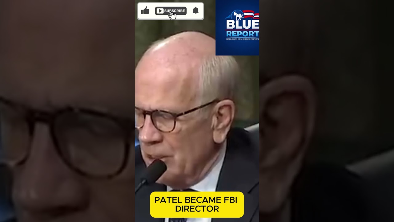 SEN. PETER WELCH BLASTS FBI DIRECTOR KASH PATEL OVER SURVEILLANCE OVERSIGHT SHUTDOWN