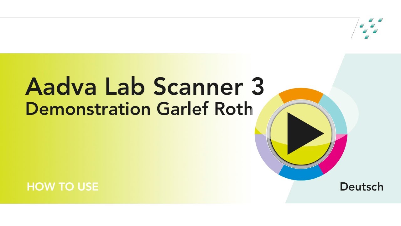 Aadva Lab Scanner 3- Demonstration von Garlef Roth