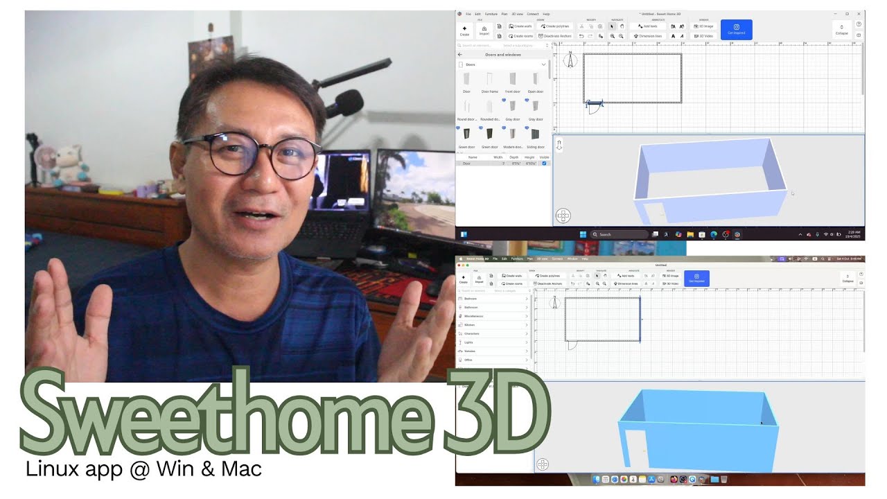 Sweet Home 3D на Windows/Mac: действительно ли приложение для дизайна интерьера бесплатное? (Сери...