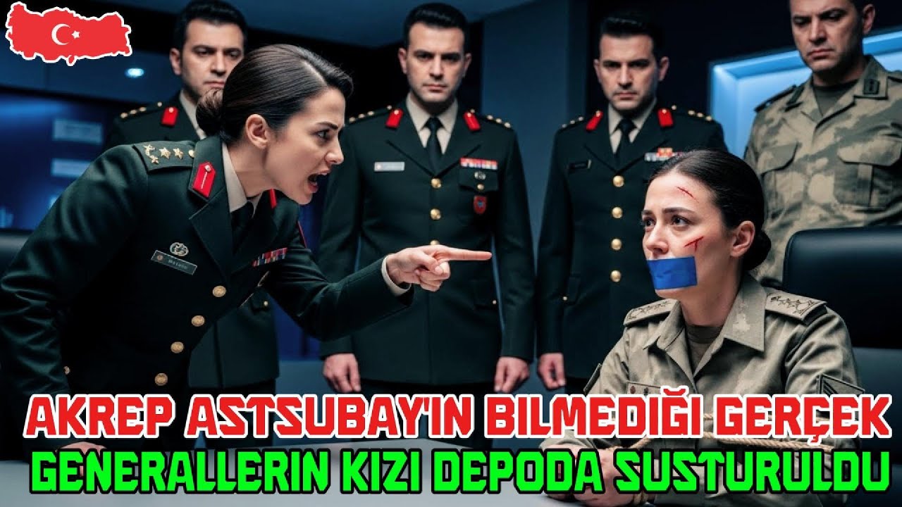 Akrep Astsubay'ın Bilmediği Gerçek Generallerin Kızı Depoda Susturuldu