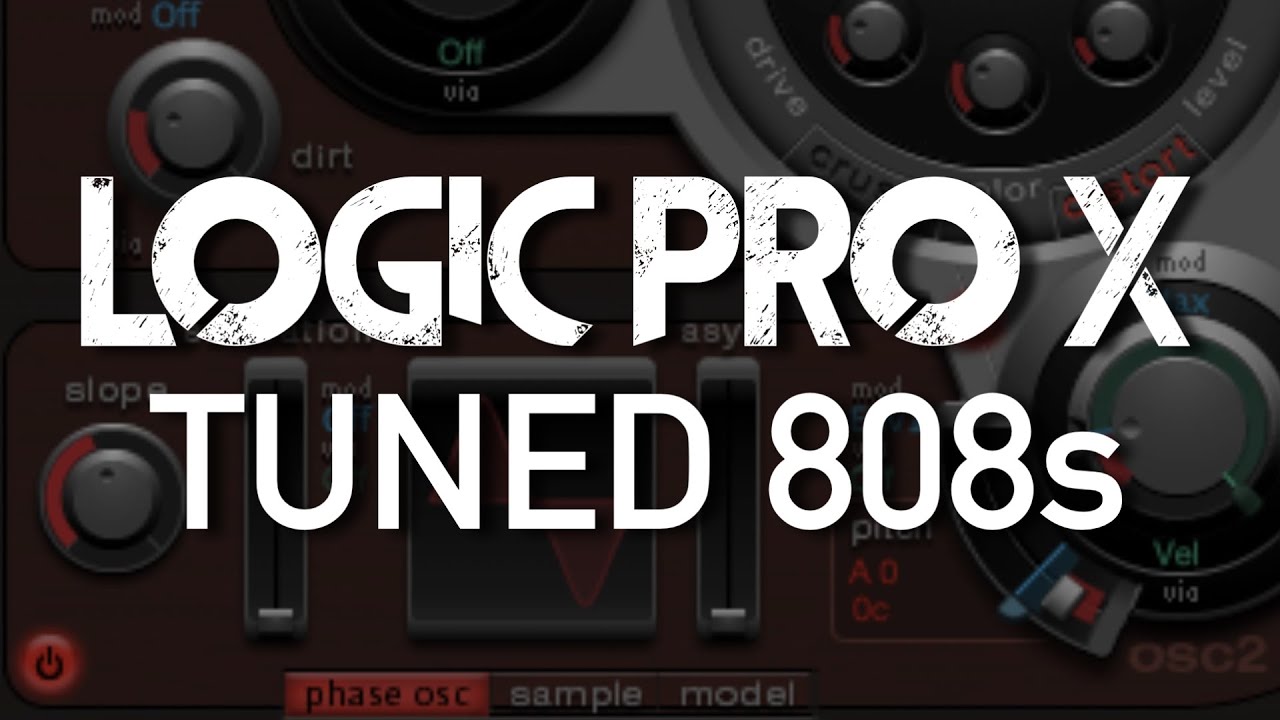 Logic Pro X — создание настроенных 808-х (БЕЗ СЭМПОВ) с помощью ULTRABEAT