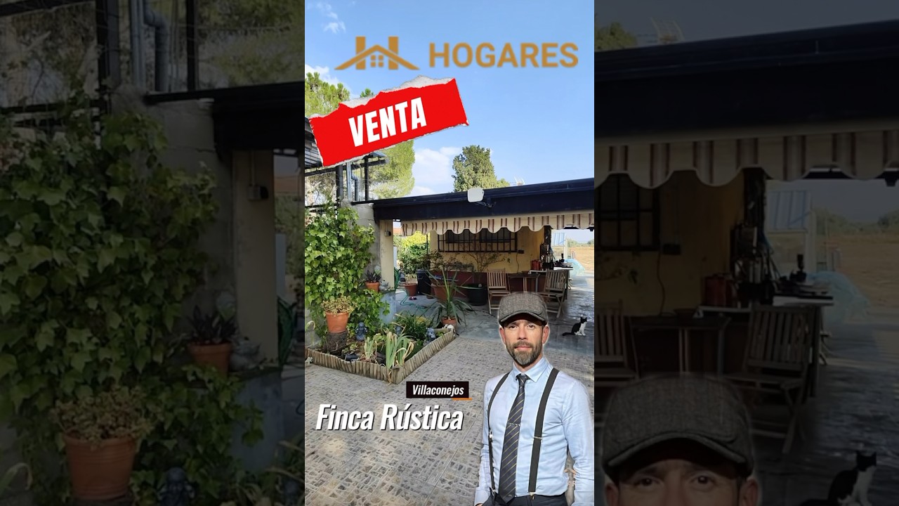 🇪🇸 VENTA ⚜️FINCA R&Uacute;STICA ⚜️ VILLACONEJOS ⚜️ 120.000&euro;