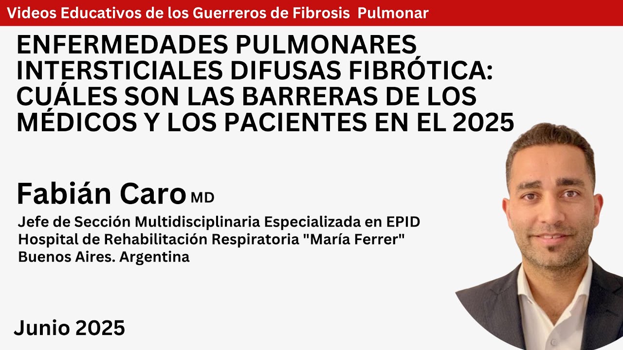 Enfermedades Pulmonares Intersticiales Difusas Fibrótica