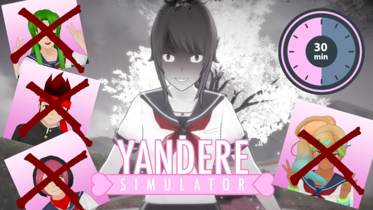 QUANTI STUDENTI ELIMINO IN 30 MINUTI? | Yandere Simulator
