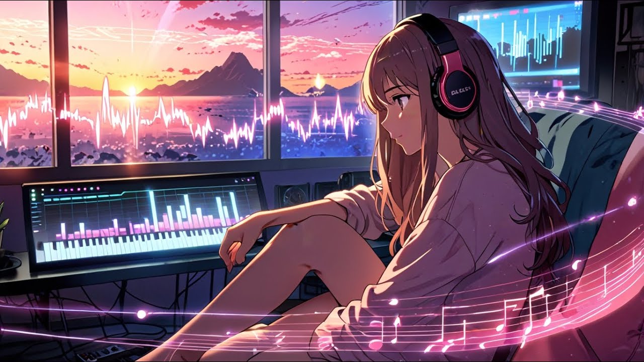 Deconstruct Your Vibe &ndash; Chill Emotional Electronic Gaming Music | Romantic Anime-Inspired Music 2025