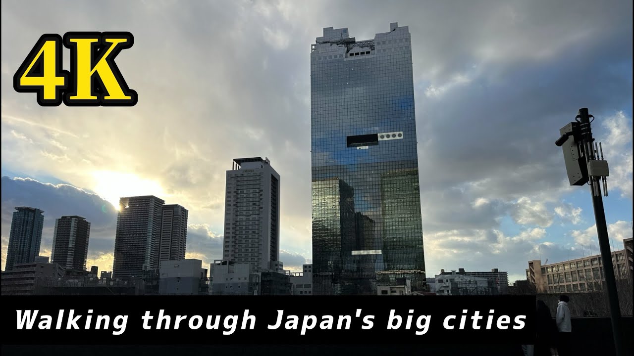 【4K】Walking around Osaka Station, where urban development is progressing【グラングリーン大阪】