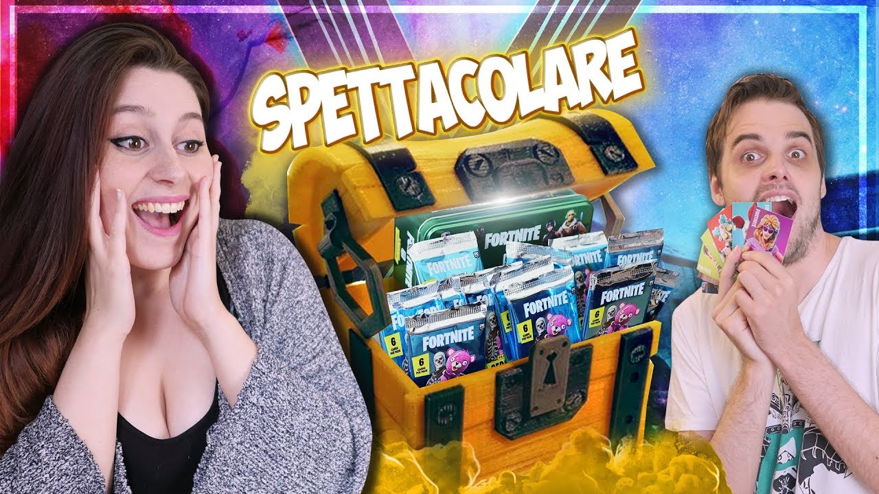 SPACCHETTAMENTO assurdo su Fortnite - Apriamo una CASSA in real life