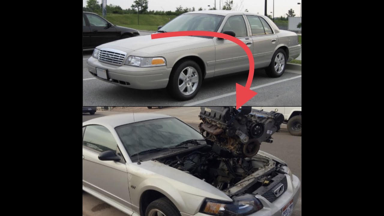 How to install a 4 6L crown vic engine into a mustang GT