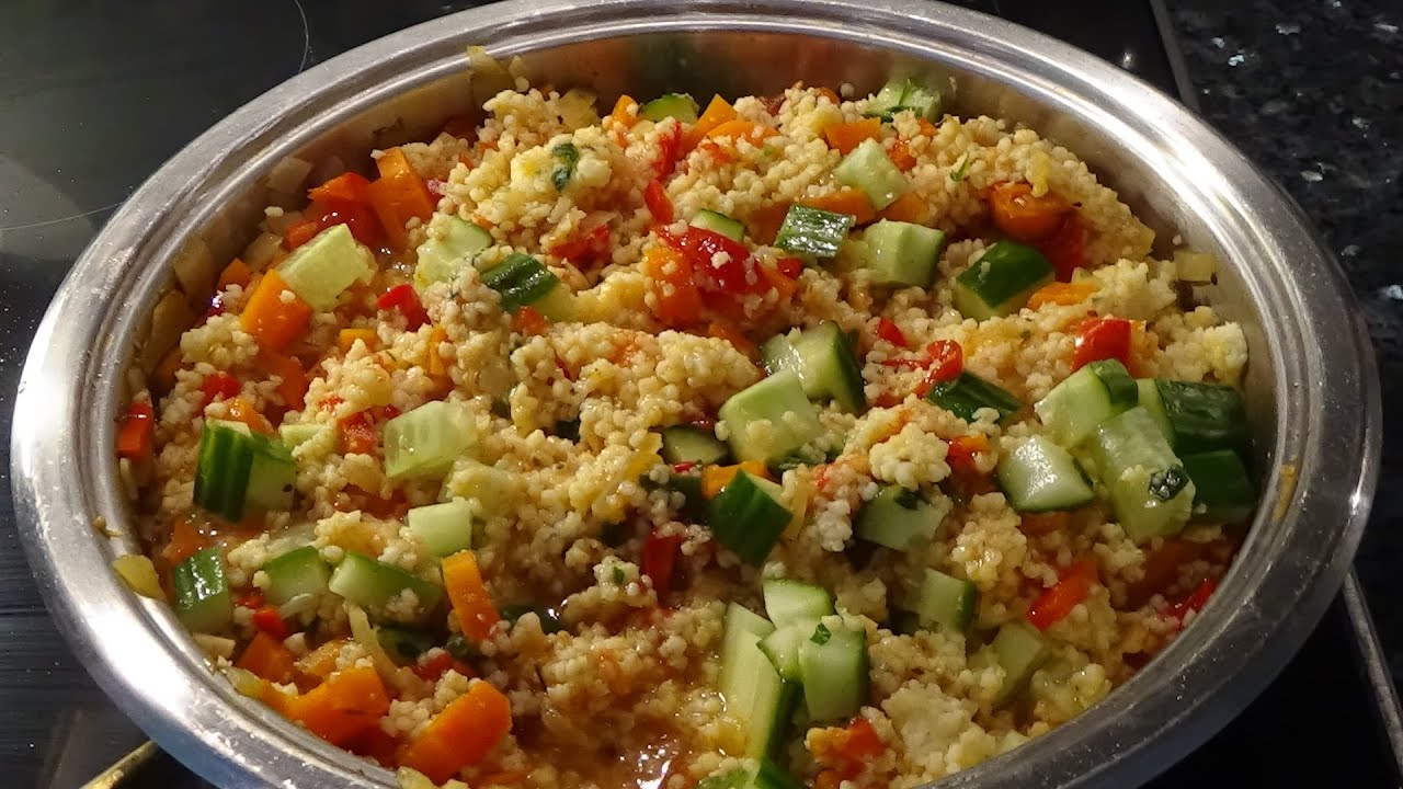 Hirse Gemüse Pfanne - schnell, preiswert, lecker