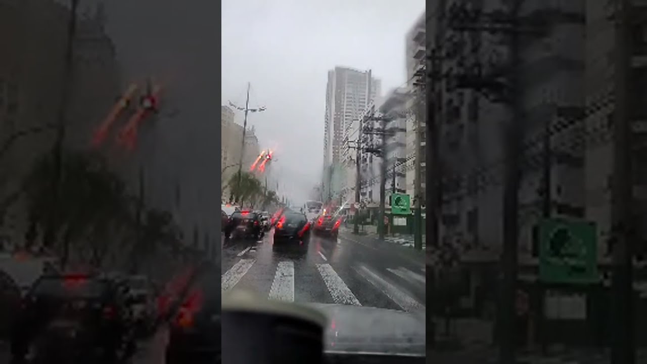 temporal na baixada