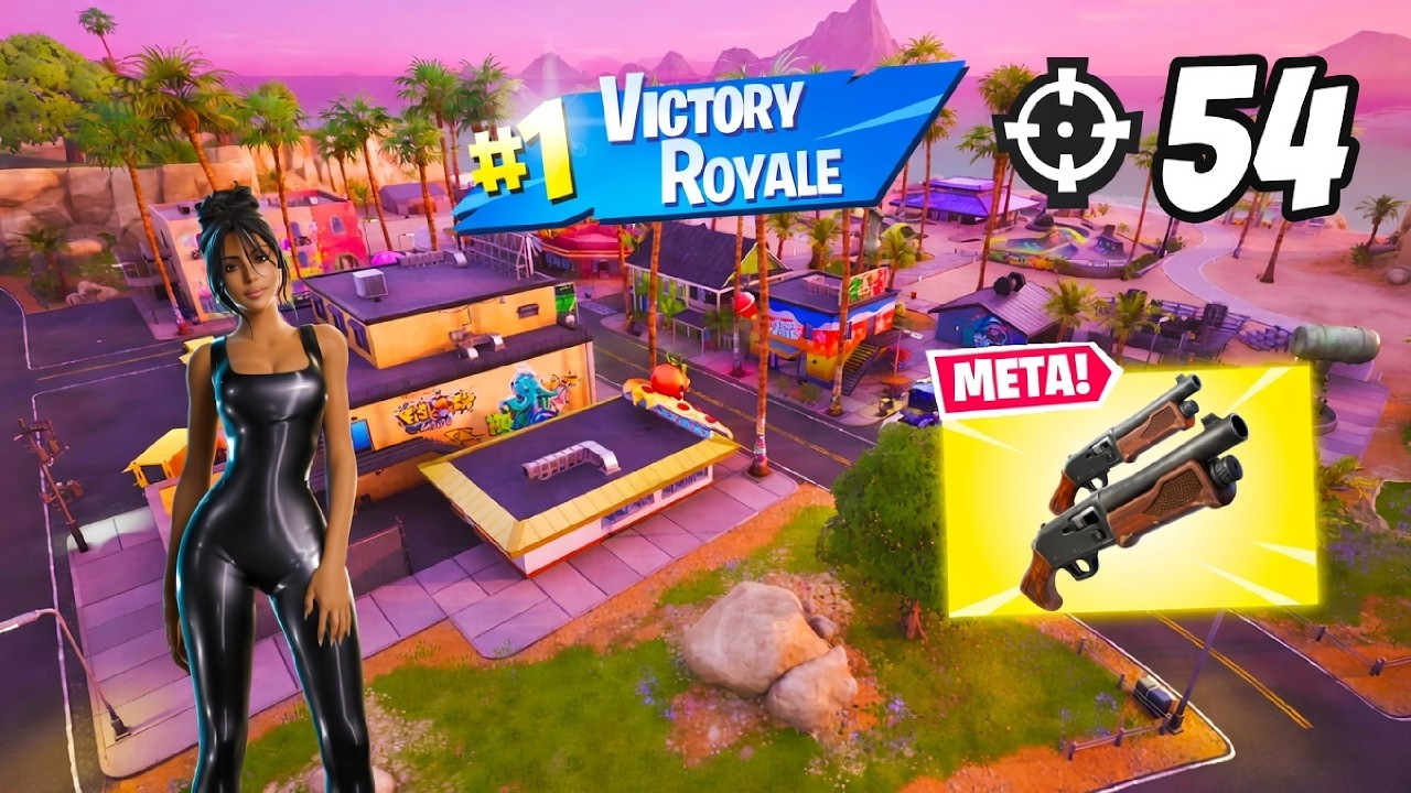 54 Eliminations Zero Build Full Gameplay Wins (Fortnite Chapter 7 Season 1)