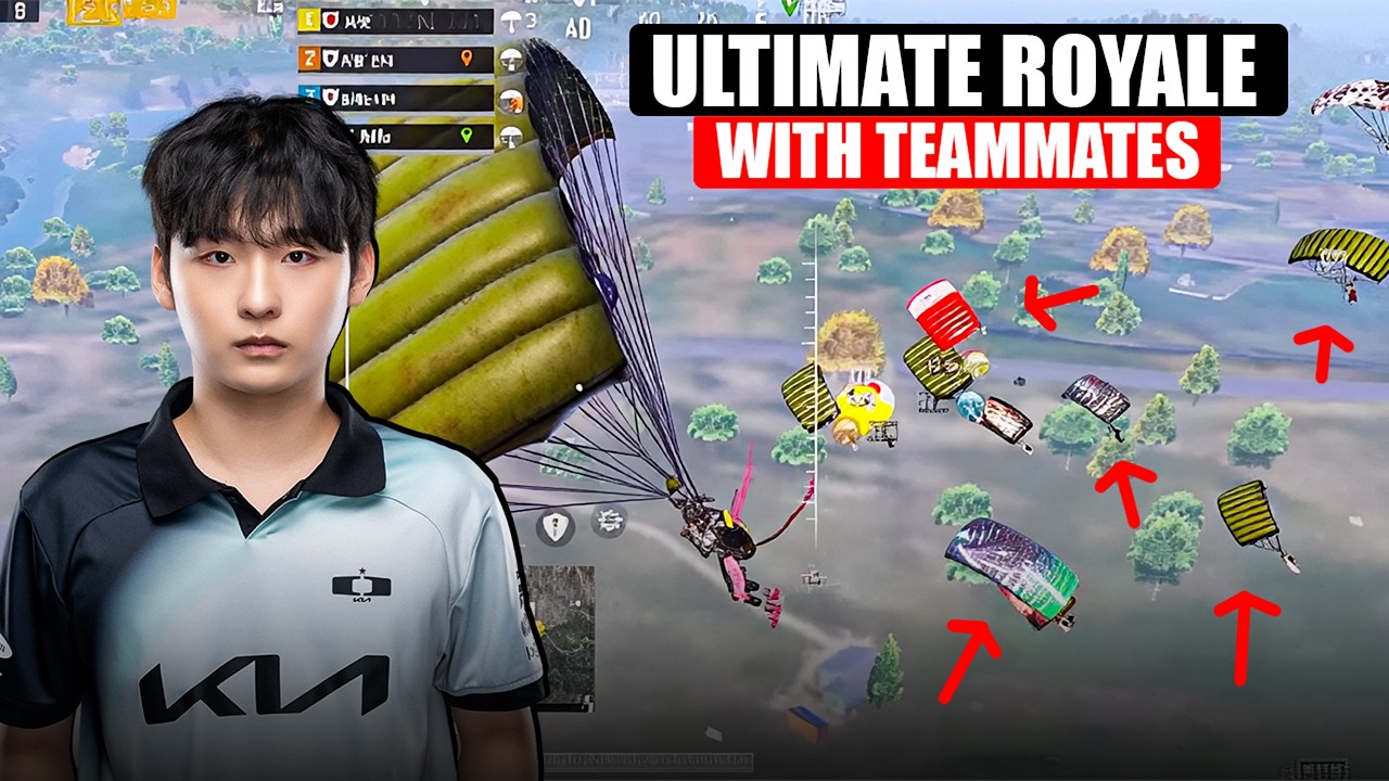 Ultimate Royal with Teammates | Dk Nolbu | Pubg Mobile 