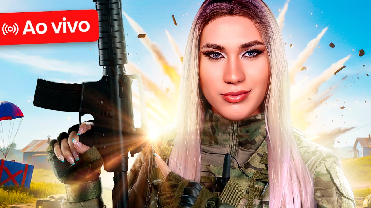 FREE FIRE AO VIVO 💛 SALINHA VALENDO CODIGUIN 😱💛 NYTRIX