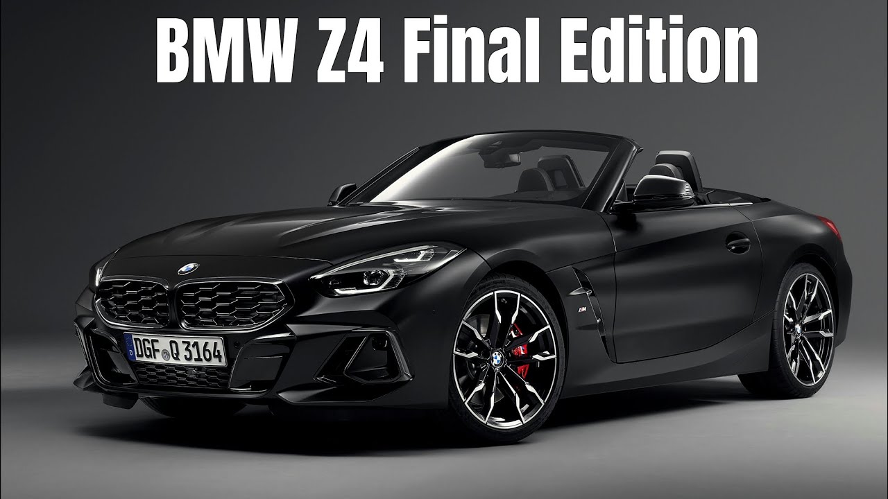 BMW Z4 Final Edition marks the end of a legend!