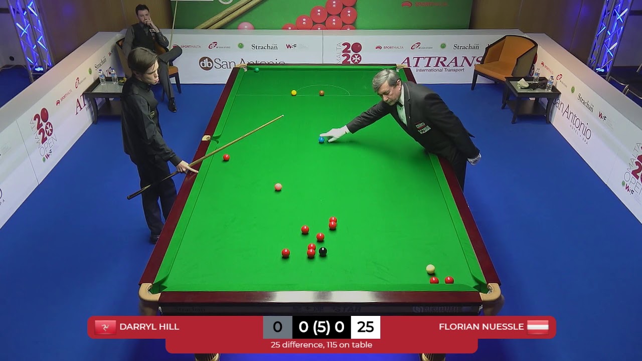 Darryl Hill v Florian Nuessle - WSF Open (January 2020)