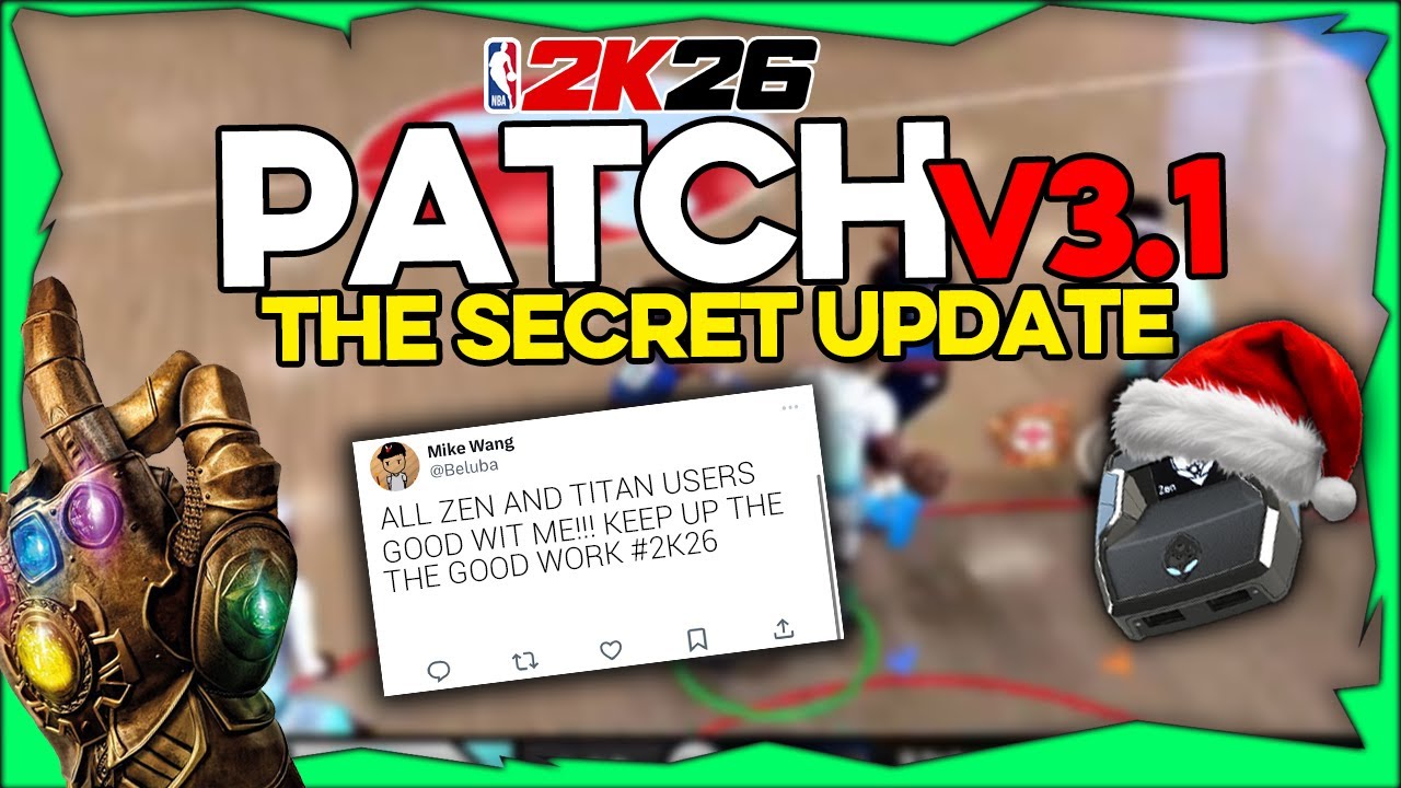 Патч NBA 2K26 v3.1 &mdash; секретный патч!!! Всё, что вам нужно знать!!!