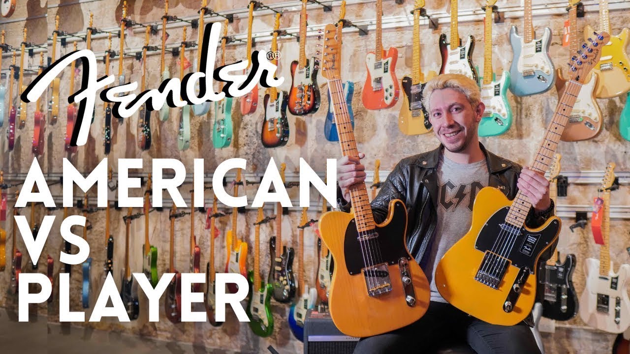 Comparación | American Original VS Player Series | Eusica Music Store