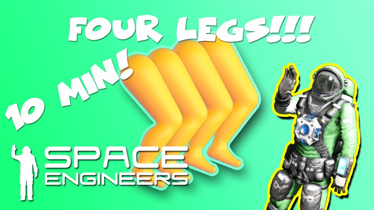 Lets Build A Four Legged Mech Together Under 10 Mins