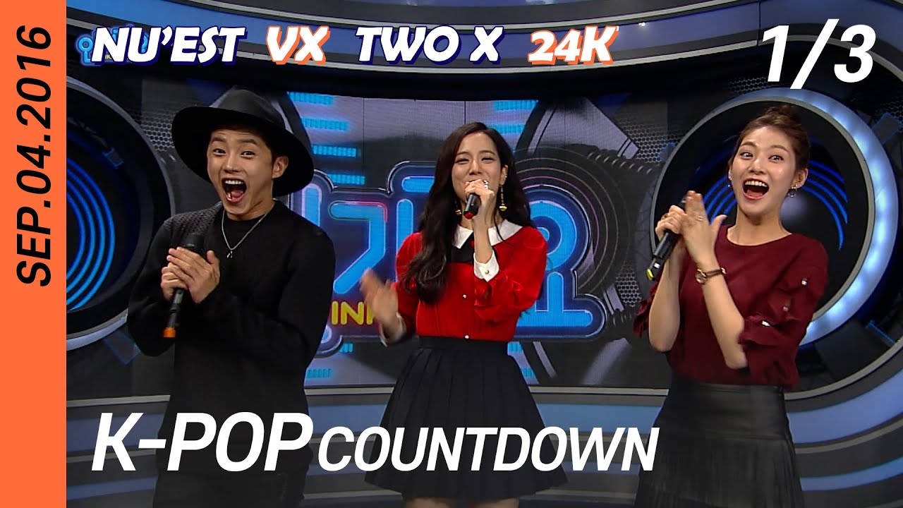 [FULL] SBS K-POP Countdown (1/3) | EP879 (20160904) | NCT DREAM, LABOUM, BLACKPINK