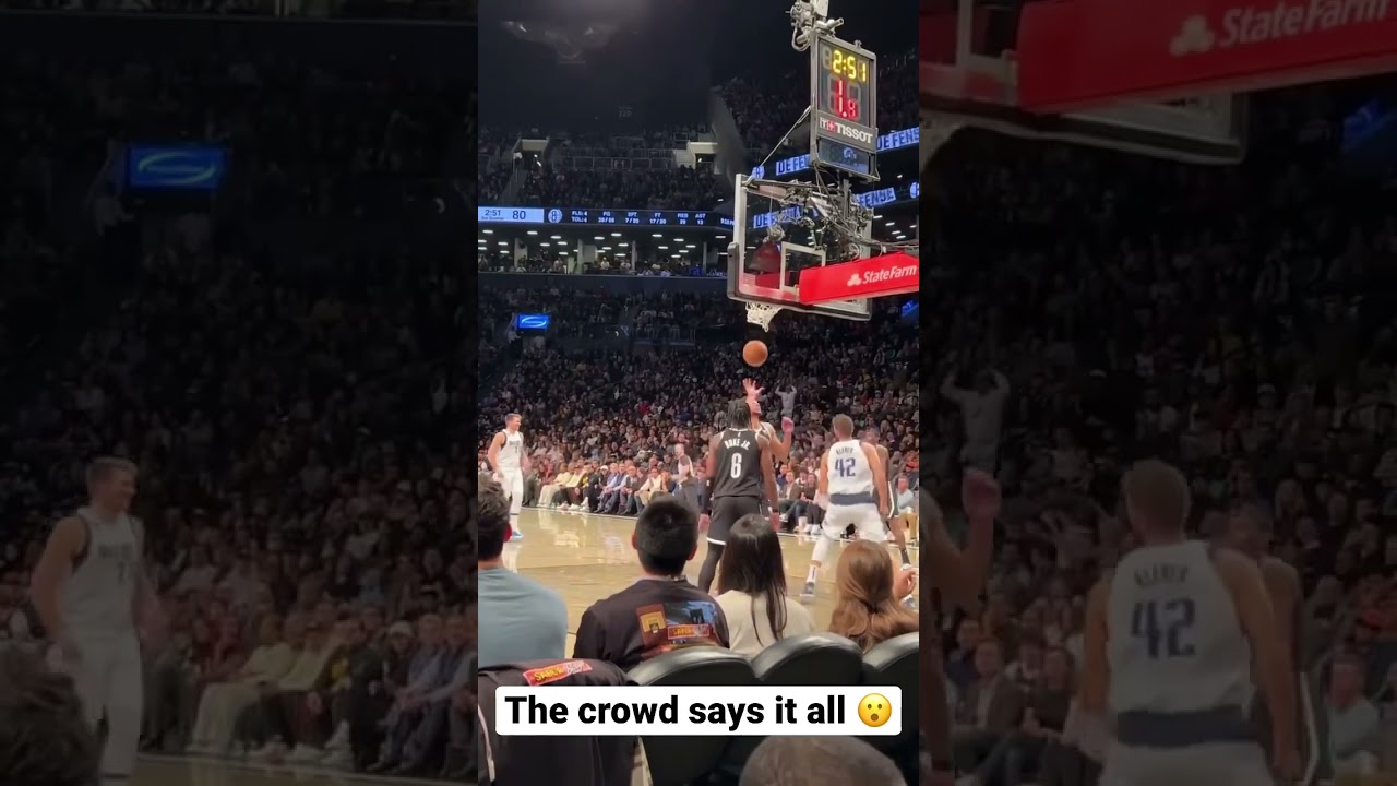 THIS ANGLE of LUKA&rsquo;S INSANE NO-LOOK pass 👀 #Shorts