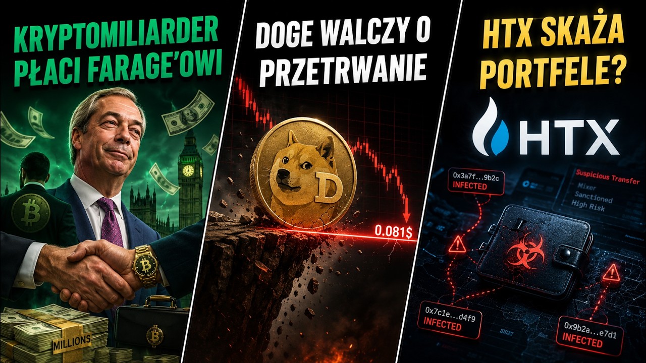 Krypto Wiadomości 10.06.26: KNF SIĘGA PO TWOJE KRYPTO? | FTT POMPUJE PO SBF | DOGE NA KRAWĘDZI