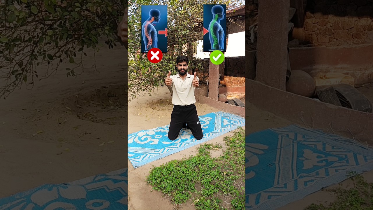 best 6 Posture exercises ‼️ 