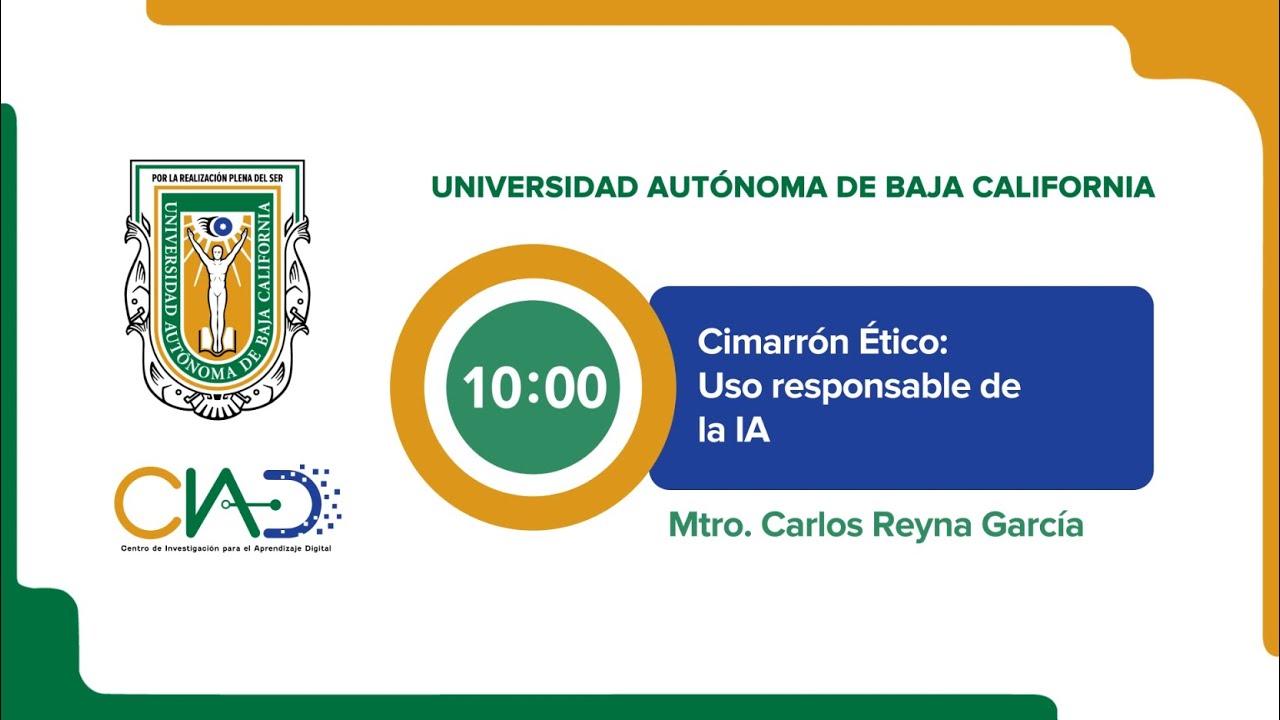 Cimarrón Ético: Uso Responsable de la IA | Webinar