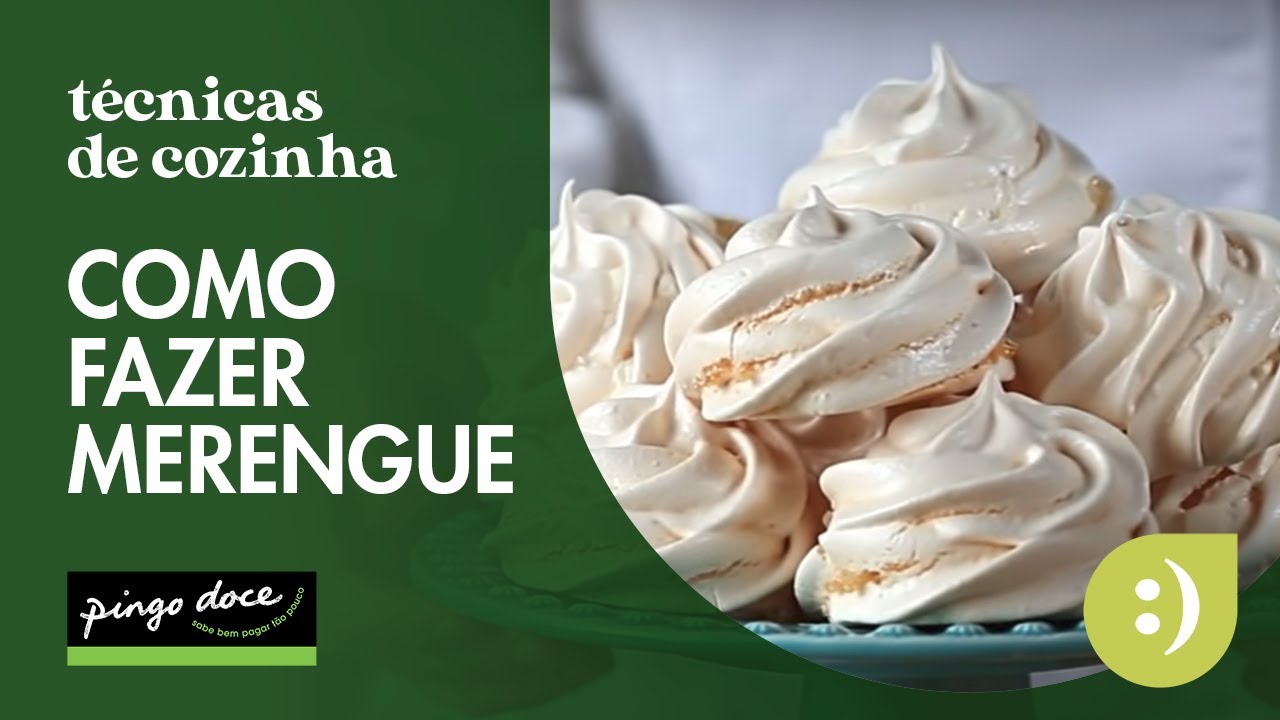 Como fazer merengue | T&eacute;cnicas de Cozinha | Pingo Doce