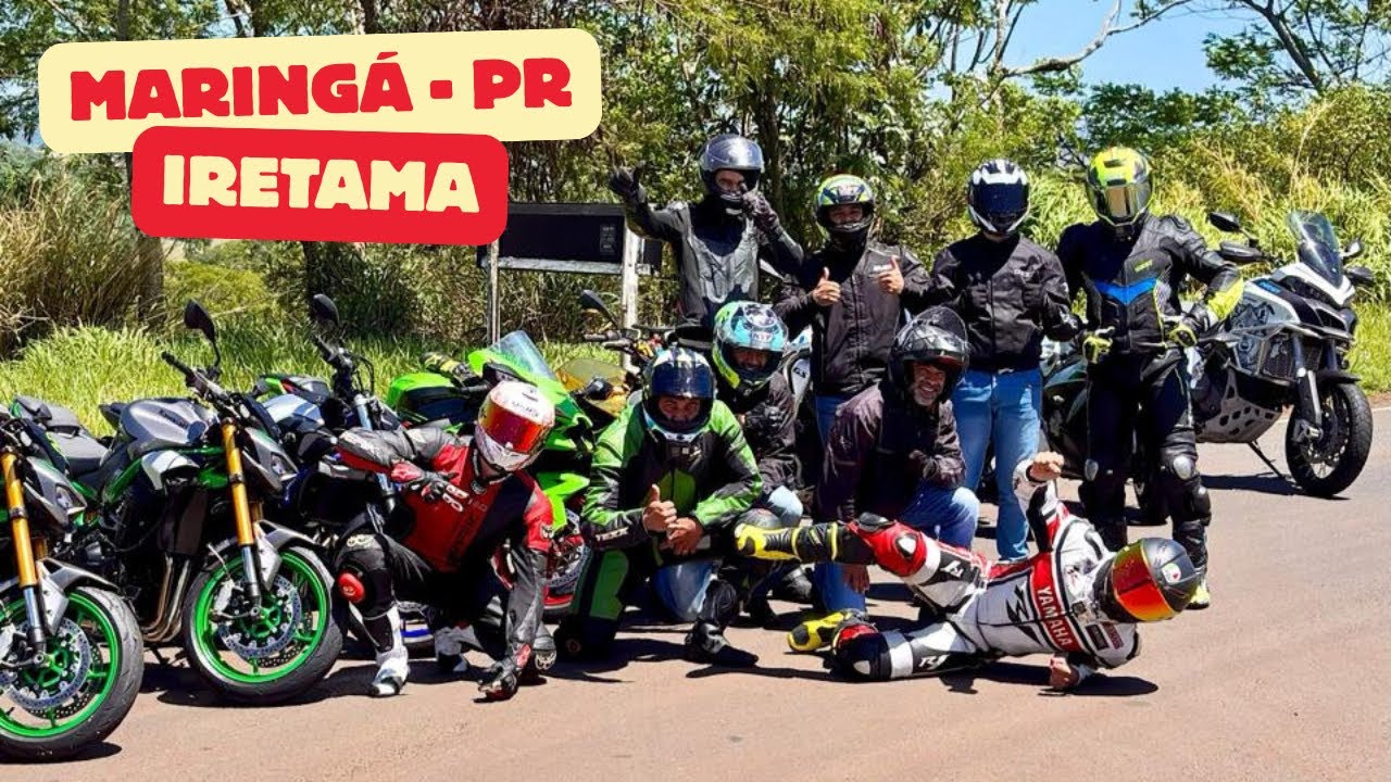 PLAYSUPRA- ROLE PARA IRETAMA X CAMPO MOURÃO! GS1300. ZX10R. DAYTONA. MULTISTRADA. XJ6. GSXS750. MT07