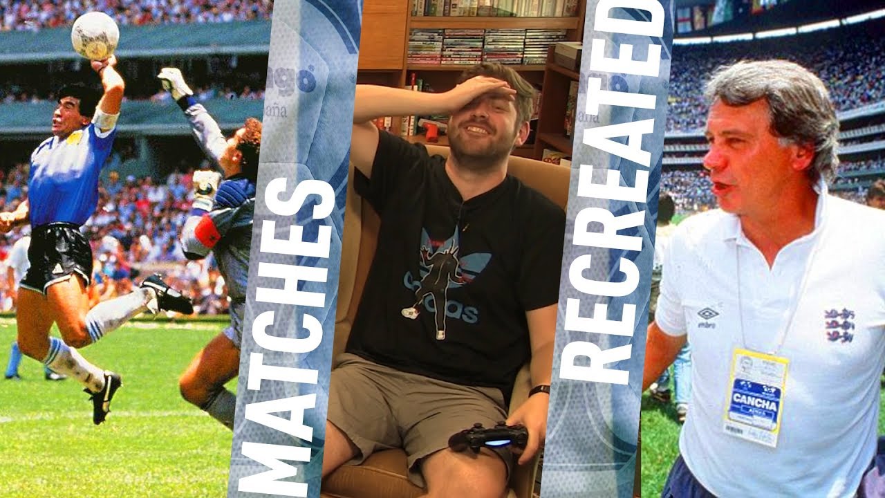 ENGLAND v ARGENTINA | WORLD CUP 1986 | RECREATED