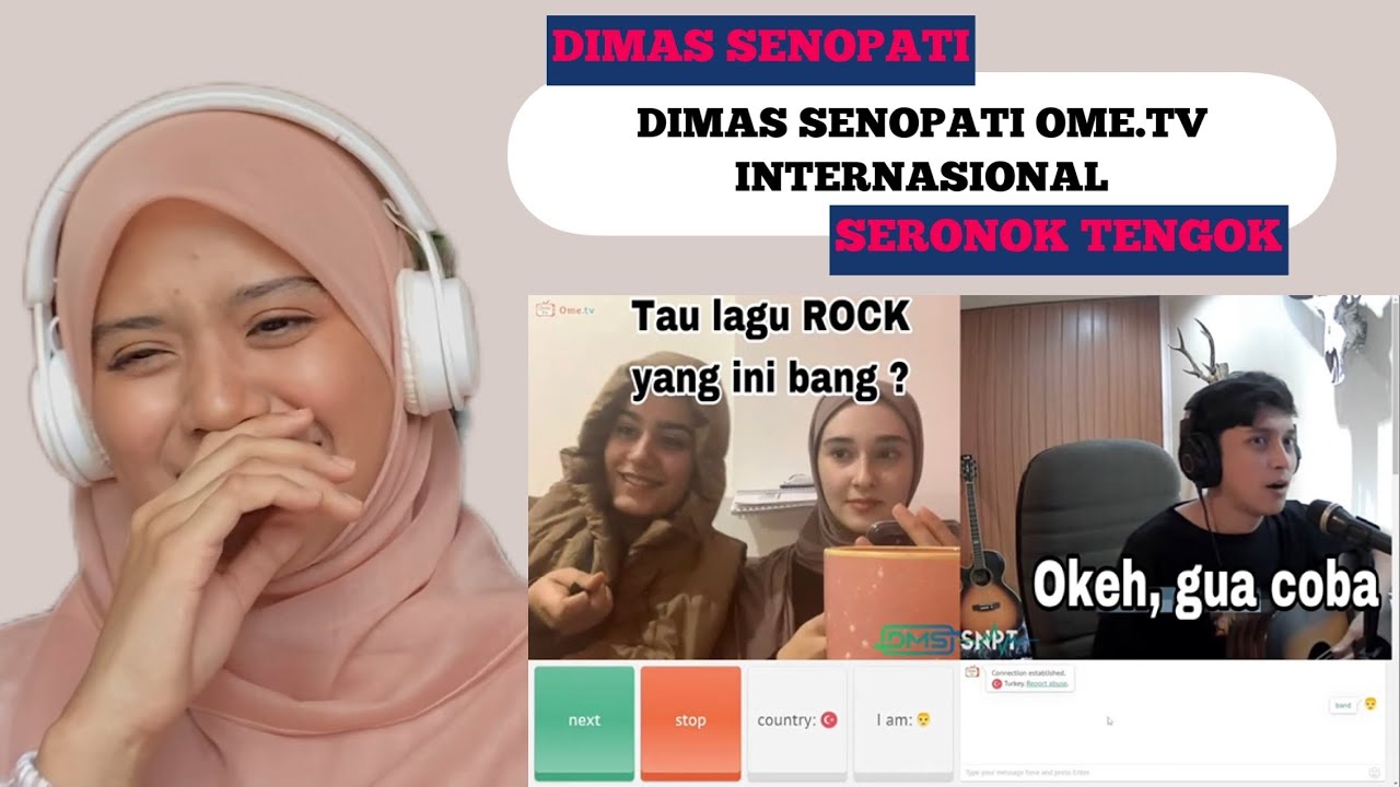 SUARA JE ROCK TAPI PANDAI PIKAT HATI CEWEK 🤭 DIMAS SENOPATI OME.TV