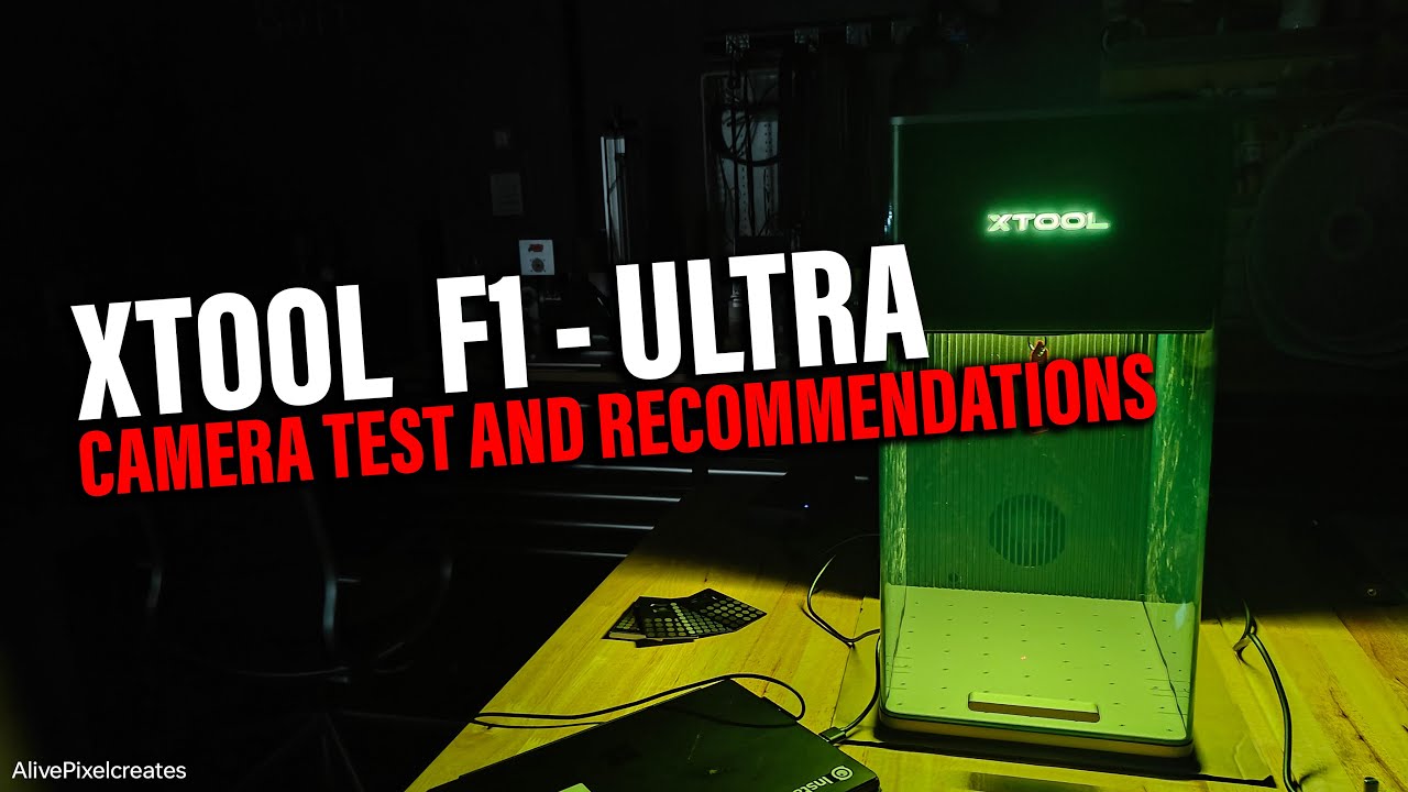 Xtool F1 Ultra Camera Test get a clear view of your working area