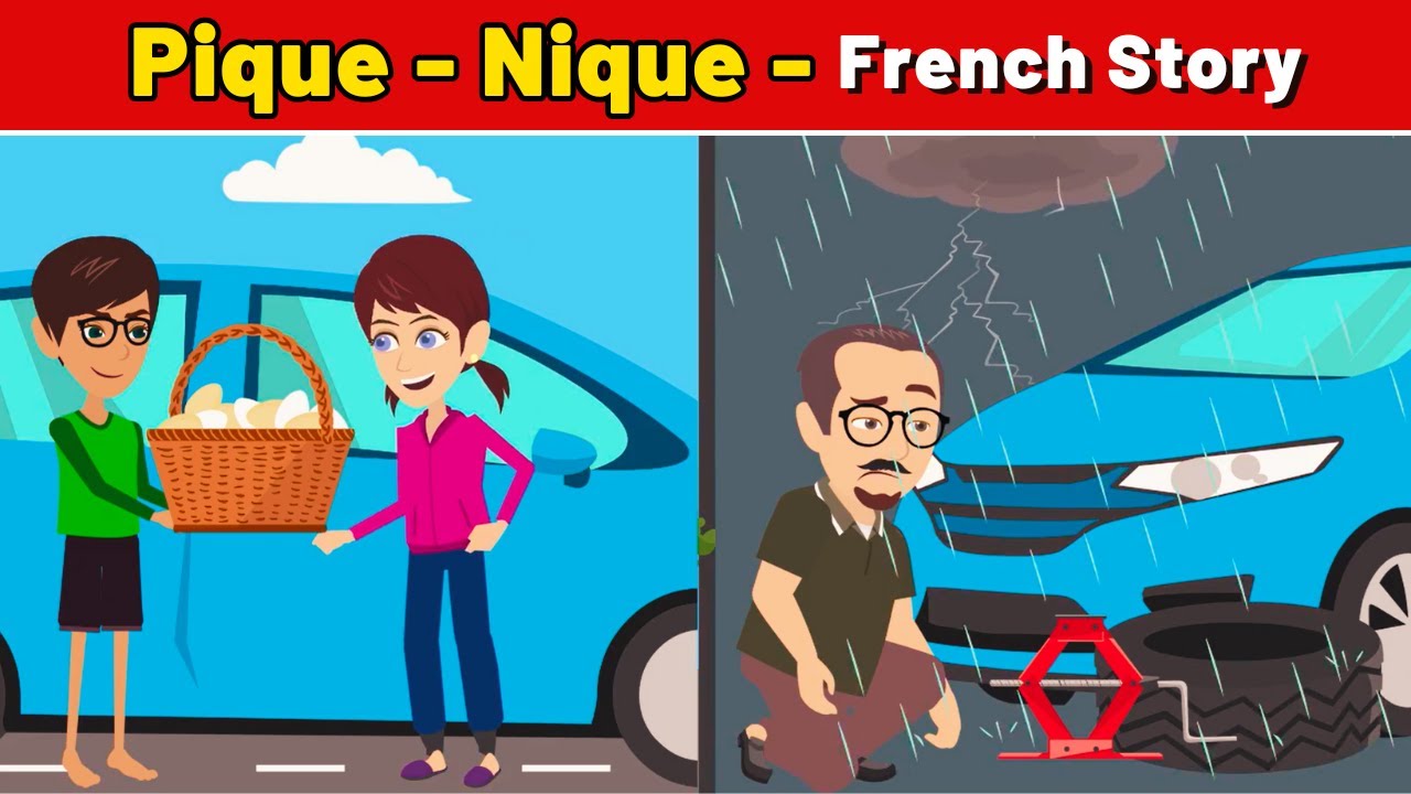 French Story &ndash; Pique-Nique | Improve French Speaking and Listening